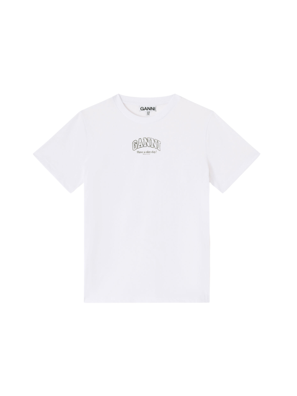 Ganni - Klassisk T-shirt
