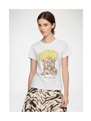 Ganni - Cool T-shirt Med Tiger