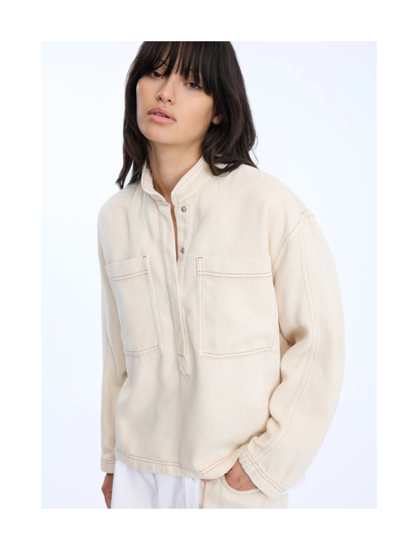 Munthe - TUXA Sasual Denim Skjorte