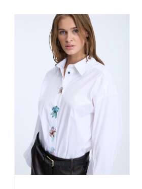 Munthe - NILBERTO Feminin Oversize Skjorte