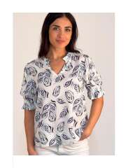 Textil Karntner - Feminin Bluse Rød Textil Karntner - Feminin Bluse Rød