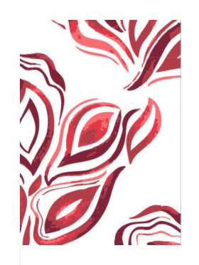 Textil Karntner - Feminin Bluse Rød