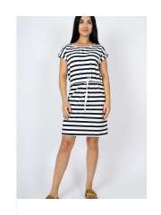 Textil Karntner - Casual Stribet Kjole Textil Karntner - Casual Stribet Kjole