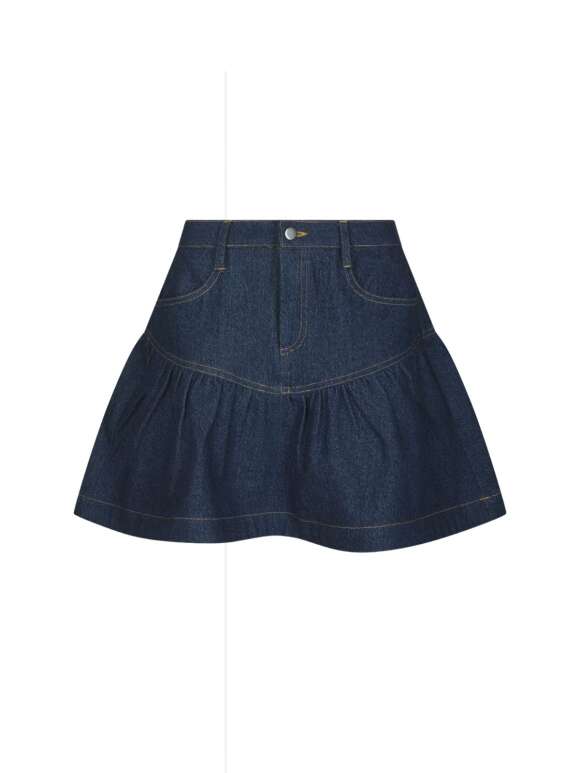 Neo Noir - TRIPA DENIM FRILL SKIRT