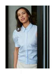 Neo Noir - Frannie Soft Stripe Shirt Neo Noir - Frannie Soft Stripe Shirt