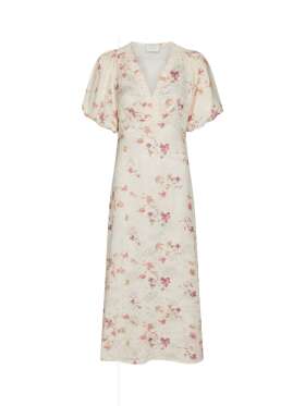 Neo Noir - Illana Sateen Print Dress