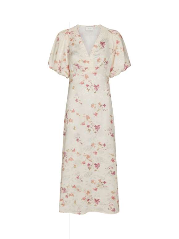 Neo Noir - Illana Sateen Print Dress