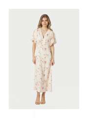 Neo Noir - Illana Sateen Print Dress