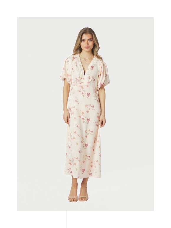 Neo Noir - Illana Sateen Print Dress