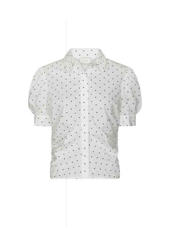 Neo Noir - Frannie Dot Shirt
