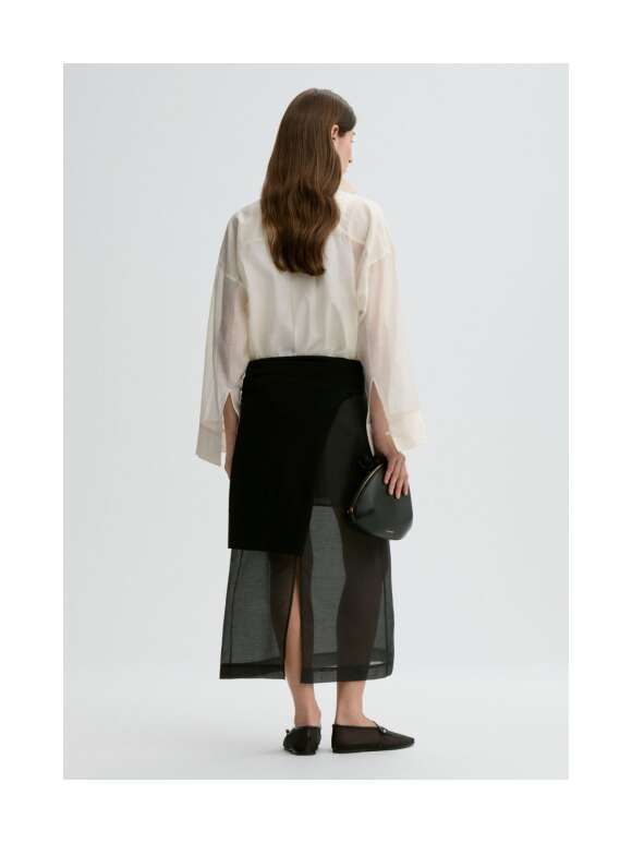 By Malene Birger  - Derris silk organza shirt