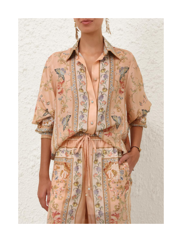 Zimmermann - ROSELIGHT Stilfuld Silkebluse