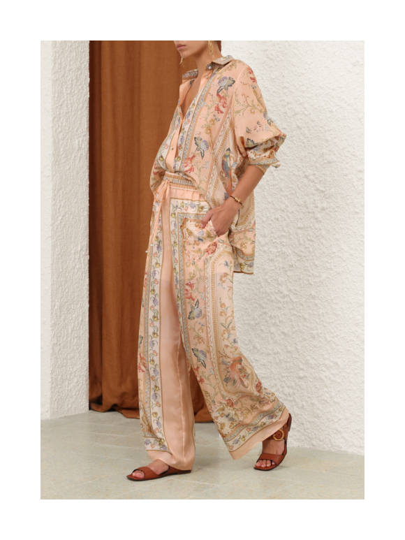 Zimmermann - ROSELIGHT Stilfuld Silkebluse