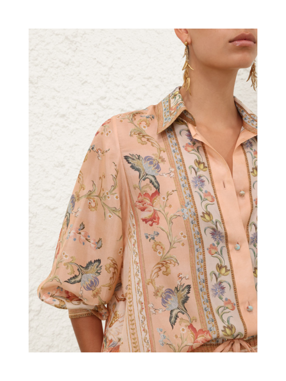 Zimmermann - ROSELIGHT Stilfuld Silkebluse