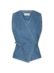 Neo Noir - Samara Denim Waistcoat Neo Noir - Samara Denim Waistcoat