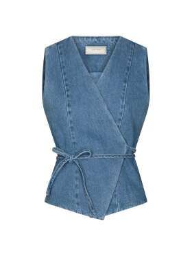 Neo Noir - Samara Denim Waistcoat
