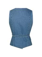 Neo Noir - Samara Denim Waistcoat Neo Noir - Samara Denim Waistcoat