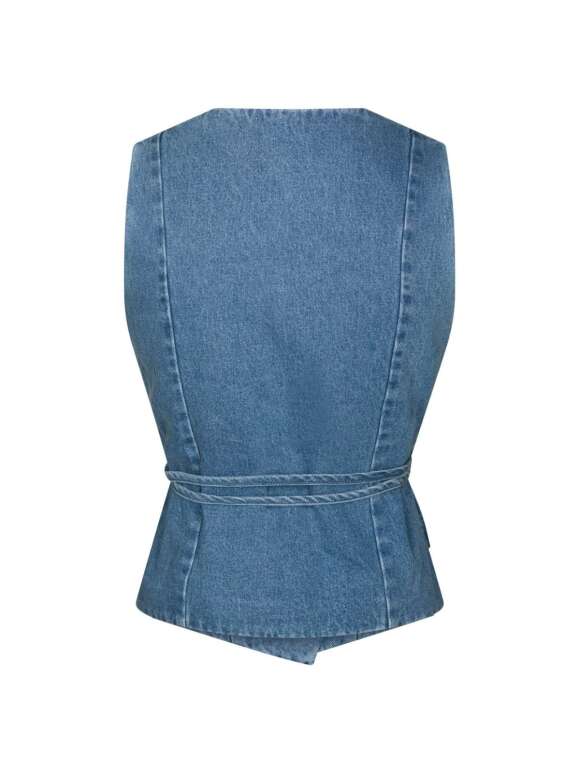 Neo Noir - Samara Denim Waistcoat