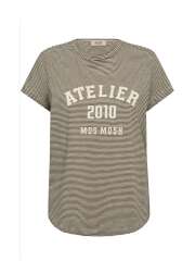 Mos Mosh - CAMP Stribet T-shirt Mos Mosh - CAMP Stribet T-shirt