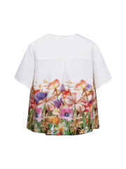 FREEQUENT - MAISE Elegant Flora Bluse