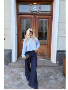 Max Mara - VEGA Elegant Wide Leg Jeans