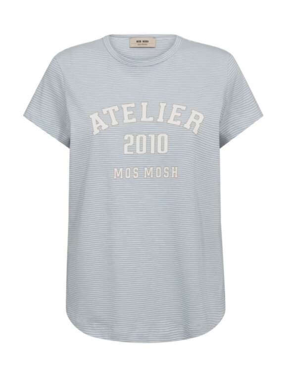 Mos Mosh - CAMP Stribet T-shirt