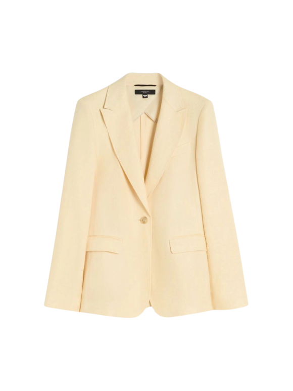 Max Mara - NALUT Hør Blazer Jakke
