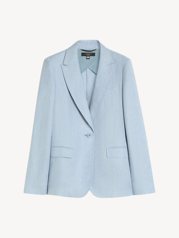 Max Mara - NALUT Hør Blazer Jakke