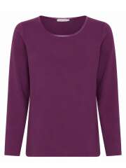 Micha - T-shirt Med Satinkant Micha - T-shirt Med Satinkant