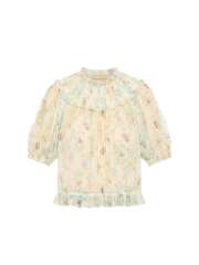 Ulla Johnson -  Nyhed Favoritliste Solenne SS Silk Top