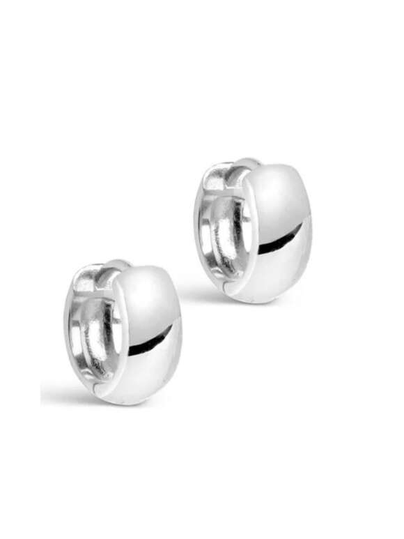 Enamel - CLASSIC WIDE HOOPS