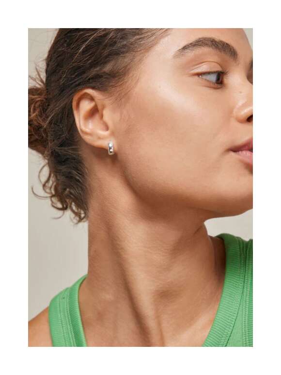 Enamel - CLASSIC WIDE HOOPS