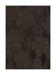 ROTATE - 3d Flower Maxi Dress Dark Brown