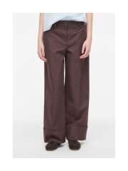 Rouge Edit - MID-WAIST WIDE-LEG TROUSERS