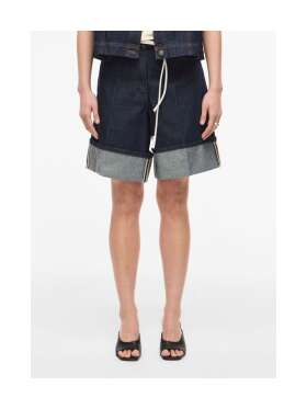 Rough Edit - MID-WAIST DENIM SHORTS