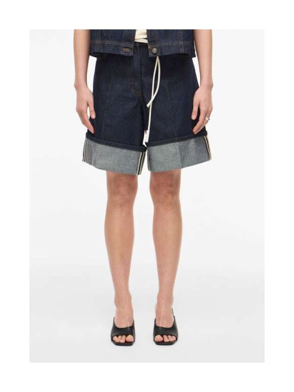 Rough Edit - MID-WAIST DENIM SHORTS