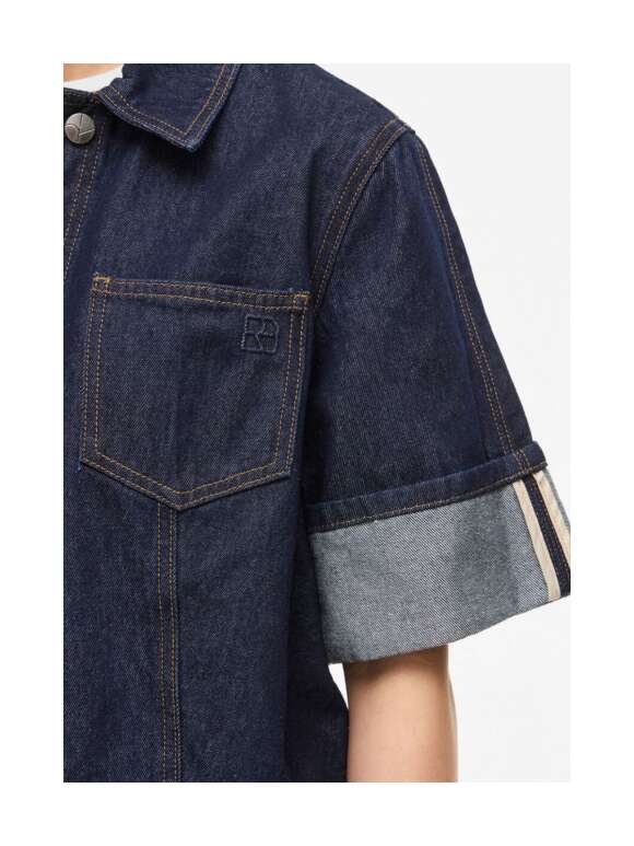 Rough Edit - SHORT SLEEVED DENIM SHIRT
