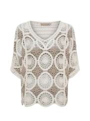 Marta Du Chateau - Feminin Hæklet Bluse Marta Du Chateau - Feminin Hæklet Bluse