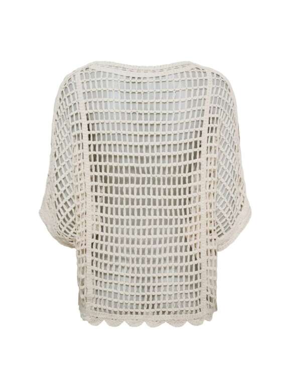 Marta Du Chateau - Feminin Hæklet Bluse