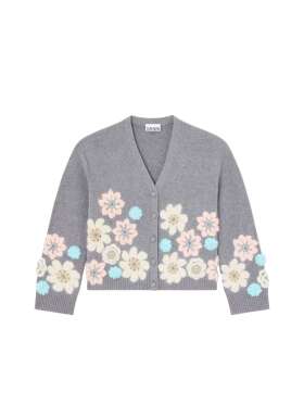 Ganni - Flower cardigan