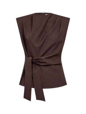 Co Couture - Luna pleat top