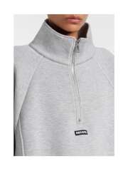 ROTATE - Scuba Half Zip Jacket Light Grey ROTATE - Scuba Half Zip Jacket Light Grey