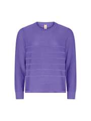 Skovhuus - Finstrikket bluse med rund hals Skovhuus - Finstrikket bluse med rund hals