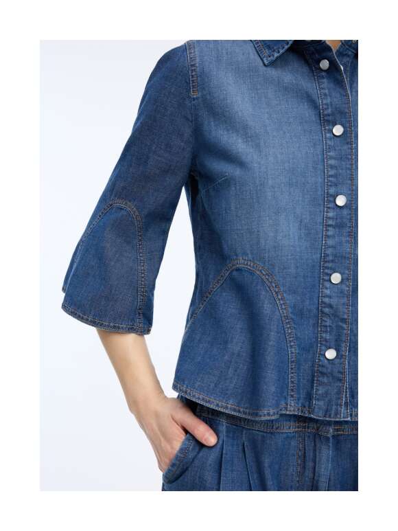 Munthe - VUNNA DENIM BLUSE