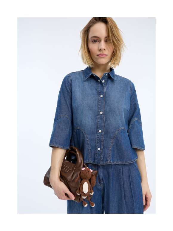 Munthe - VUNNA DENIM BLUSE