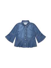 Munthe - VUNNA DENIM BLUSE Munthe - VUNNA DENIM BLUSE
