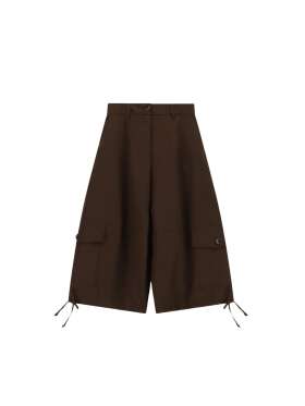 Imperial - PALAZZO BERMUDA SHORTS