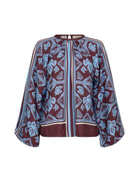 Mos Mosh - Milkey Linocut Blouse