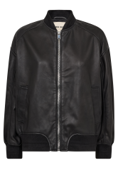 Mos Mosh - Ruby Leather Bomber Jacket Mos Mosh - Ruby Leather Bomber Jacket