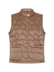 Micha - Hjerte Quiltet Vest Micha - Hjerte Quiltet Vest
